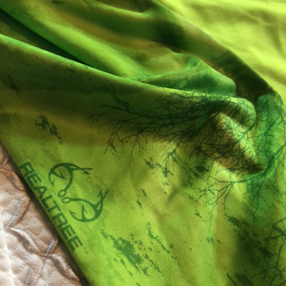 O’Rageous Rash Guard Lime Realtree - Picture 7 of 7